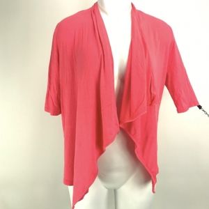 Green Envelope Womens Small Half Sleeve Cardigan